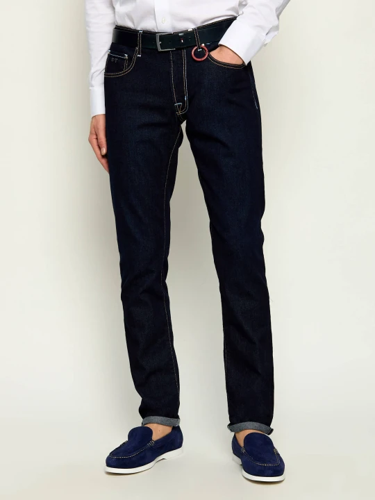 Zdjęcie produktu Tramarossa Jeansy MICHELANGELO | Slim Fit granatowy