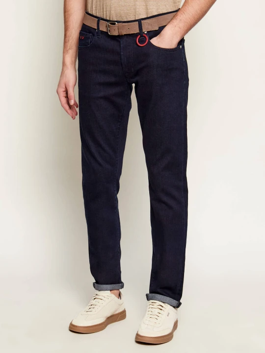 Zdjęcie produktu Tramarossa Jeansy MICHELANGELO | Slim Fit granatowy