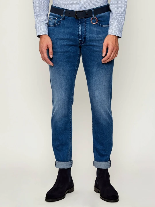 Zdjęcie produktu Tramarossa Jeansy MICHELANGELO | Slim Fit | stretch niebieski