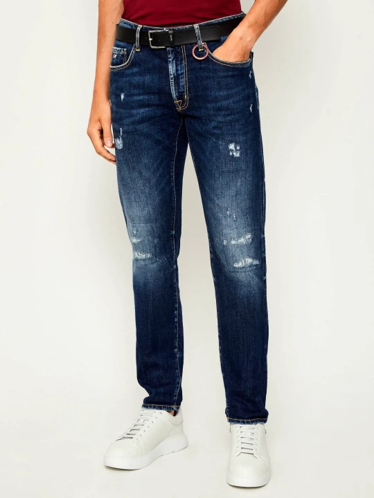 Zdjęcie produktu Tramarossa Jeansy MICHELANGELO | Tapered fit granatowy