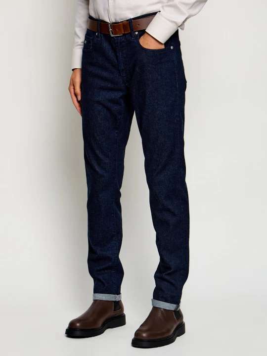 Zdjęcie produktu Tramarossa Jeansy Michelangelo | Tapered fit granatowy