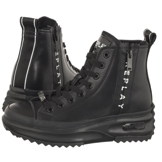 Zdjęcie produktu Trampki Aqua Zip 2 GWV1H.000.C0021S RV1H0021S 0003 Black (RP10-a) Replay
