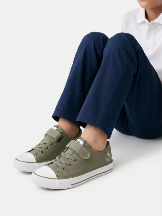 Zdjęcie produktu Trampki Beverly Hills Polo Club CWBEO-CSS20377-77(CH) Zielony