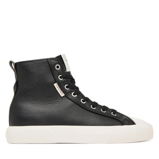 Zdjęcie produktu Trampki Calvin Klein Vulc Lace Up Hightop Lth HW0HW03076 Czarny