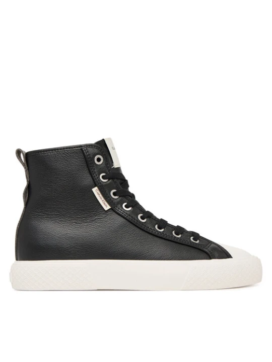 Zdjęcie produktu Trampki Calvin Klein Vulc Lace Up Hightop Lth HW0HW03076 Czarny