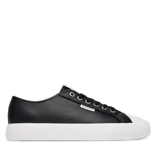 Zdjęcie produktu Trampki Calvin Klein Vulc Lace Up Low Lth HW0HW03077 Czarny