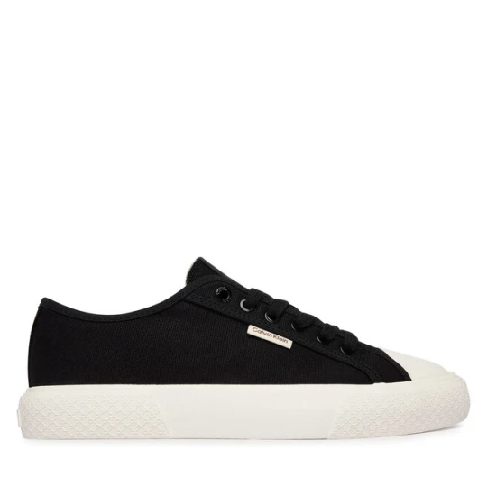 Zdjęcie produktu Trampki Calvin Klein Vulc Low Lace Up Canvas HW0HW02975 Czarny