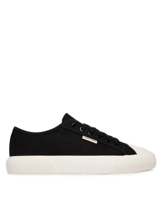 Zdjęcie produktu Trampki Calvin Klein Vulc Low Lace Up Canvas HW0HW02975 Czarny