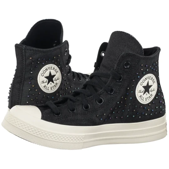 Zdjęcie produktu Trampki Chuck 70 Hi Black / Black / Erget A16642C (CO827-a) Converse