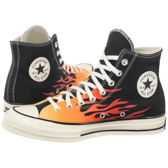 Zdjęcie produktu Trampki Chuck 70 Hi Black / Red / Yellow A15610C (CO678-b) Converse