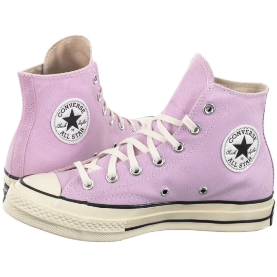 Zdjęcie produktu Trampki Chuck 70 Hi Stardust Lilac / Egret / Black A07429C (CO695-a) Converse