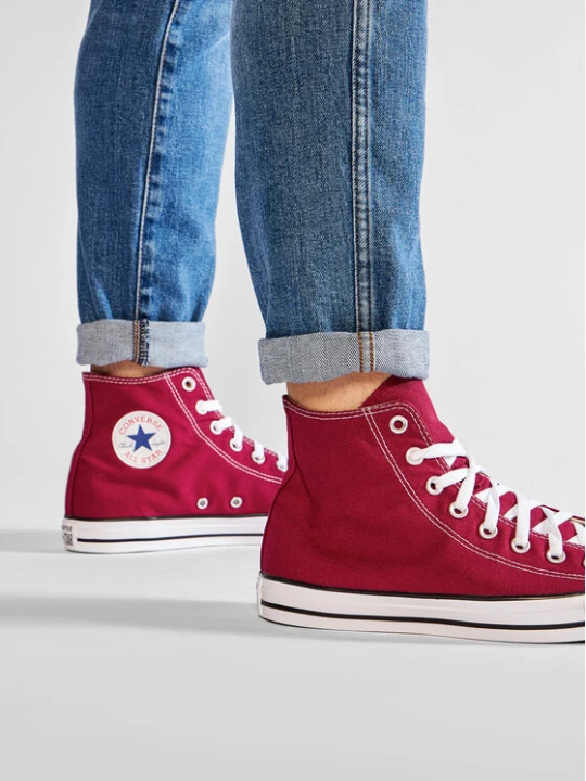 Zdjęcie produktu Trampki Converse All Star Hi Maroon M9613 Bordowy