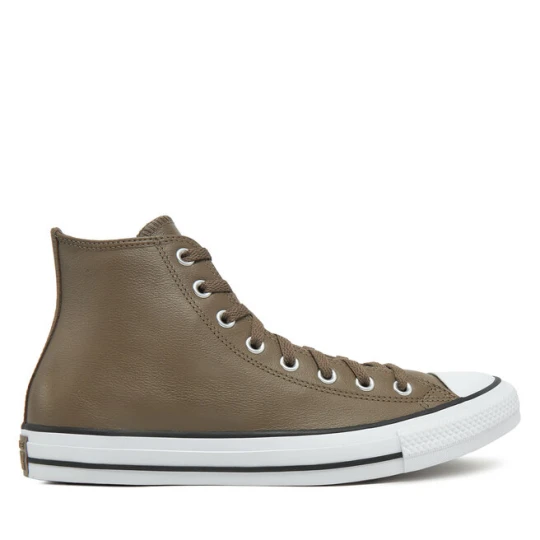 Zdjęcie produktu Trampki Converse Chuck Taylor All Star Faux Leather Hi A09482C 216 Brązowy