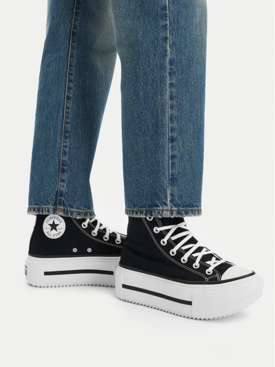 Zdjęcie produktu Trampki Converse Chuck Taylor All Star Lift Double Stack A12975C Czarny