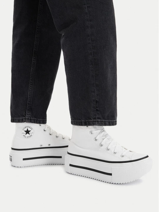 Zdjęcie produktu Trampki Converse Chuck Taylor All Star Lift Double Stack A12976C Biały
