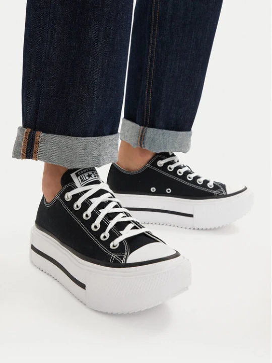 Zdjęcie produktu Trampki Converse Chuck Taylor All Star Lift Double Stack Platform A15490C Czarny