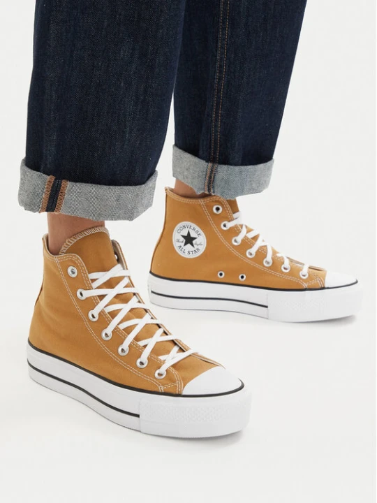 Zdjęcie produktu Trampki Converse Chuck Taylor All Star Lift Platform A16103C Pomarańczowy