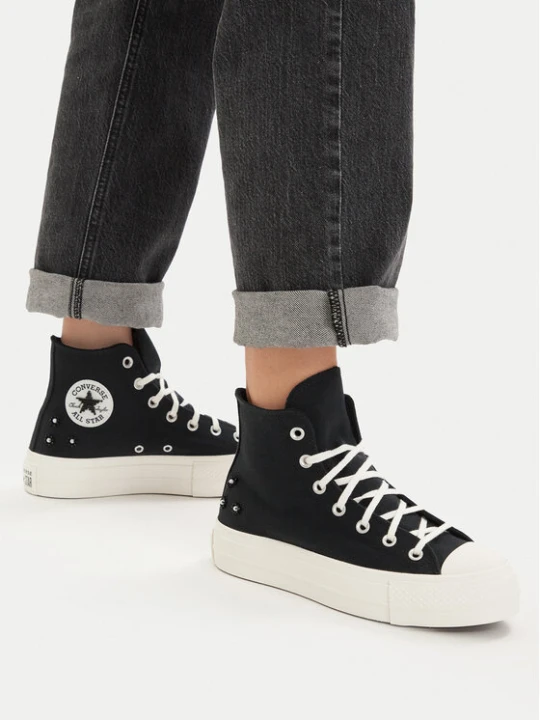 Zdjęcie produktu Trampki Converse Chuck Taylor All Star Lift Platform Beads A17787C Czarny