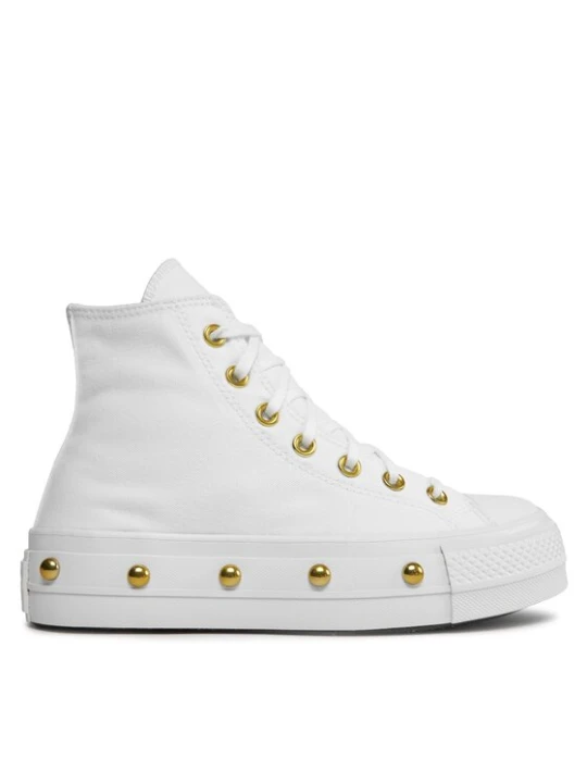 Zdjęcie produktu Trampki Converse Chuck Taylor All Star Lift Platform Star Studded A06787C Biały