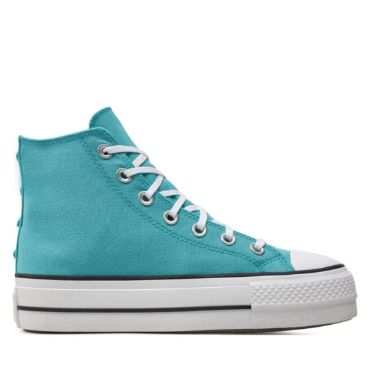 Zdjęcie produktu Trampki Converse Chuck Taylor All Star Lift Platform Stars A06492C Turkusowy