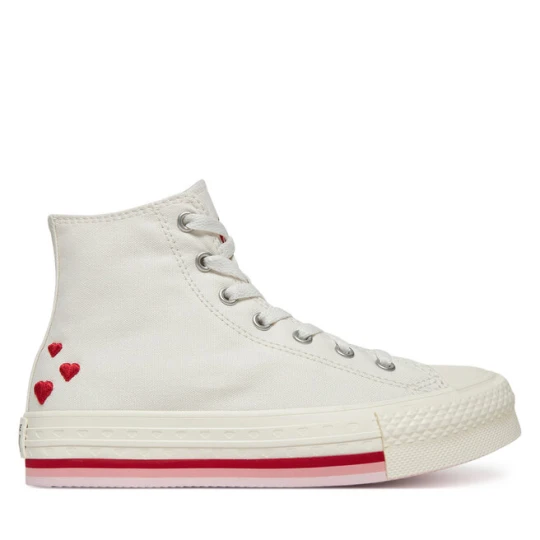 Zdjęcie produktu Trampki Converse Chuck Taylor All Star Lift Valentine'S Day Platform A10716C Beżowy