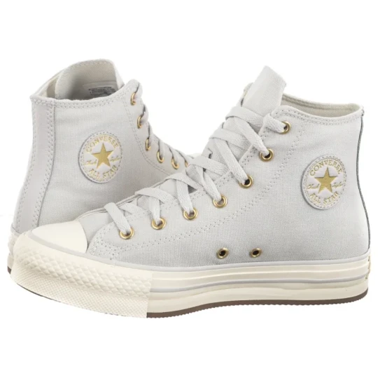 Zdjęcie produktu Trampki CTAS Eva Lift Hi Barely Grey / Egret / Gold A10382C (CO704-a) Converse