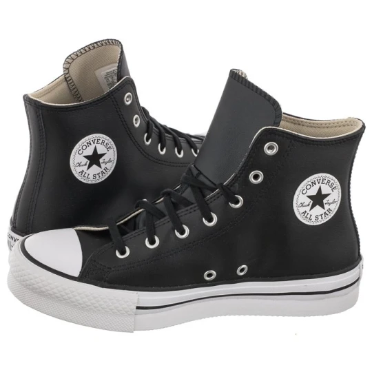 Zdjęcie produktu Trampki CTAS Eva Lift Hi Black / Natural Ivory / White A02485C (CO573-b) Converse