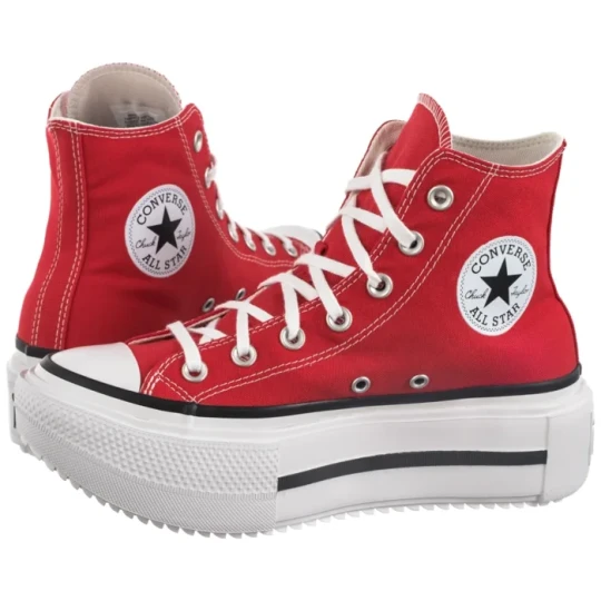 Zdjęcie produktu Trampki CTAS Lift Double Stack Hi Red/Black/White A15542C (CO785-c) Converse