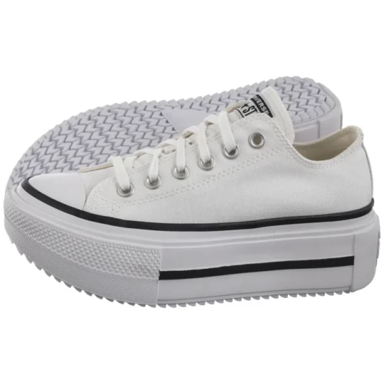 Zdjęcie produktu Trampki CTAS Lift Double Stack Ox White / Black / White A15491C (CO784-b) Converse