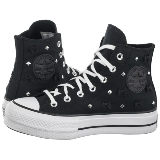Zdjęcie produktu Trampki CTAS Lift Hi Black / Silver / White A14531C (CO821-a) Converse