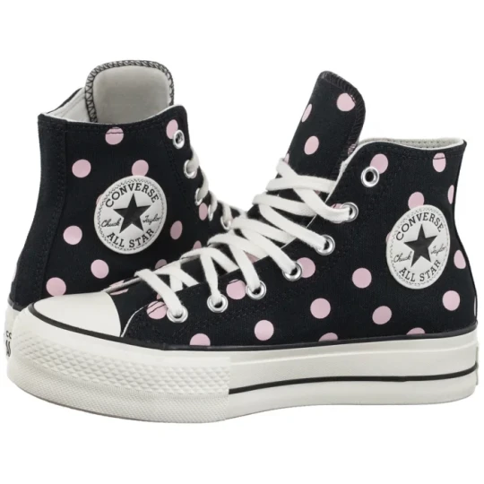 Zdjęcie produktu Trampki CTAS Lift Hi Black / Summit Pink / Egret A10688C (CO761-a) Converse