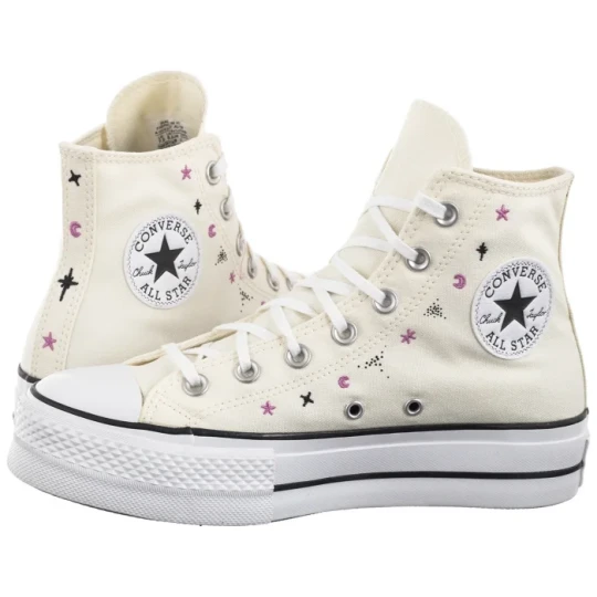 Zdjęcie produktu Trampki CTAS Lift Hi Egret / Black / Cactus Bud A13522C (CO772-a) Converse