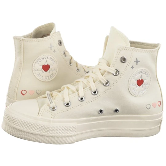 Zdjęcie produktu Trampki CTAS Lift Hi Egret / Fever Dream / Egret A09114C (CO652-a) Converse