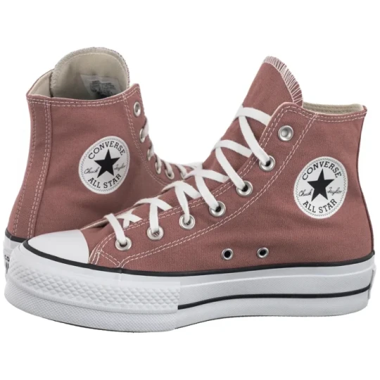 Zdjęcie produktu Trampki CTAS Lift Hi Light Saddle / Natural Ivory A10645C (CO596-f) Converse