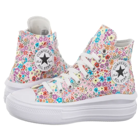 Zdjęcie produktu Trampki CTAS Move Hi White / Cactus Bud A14968C (CO797-a) Converse