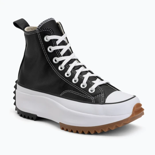Zdjęcie produktu Trampki damskie Converse Run Star Hike Platform Leather black