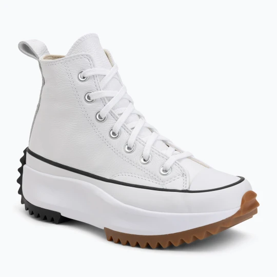 Zdjęcie produktu Trampki damskie Converse Run Star Hike Platform Leather white