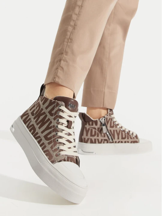 Zdjęcie produktu Trampki DKNY Yaser K1491518 Beżowy
