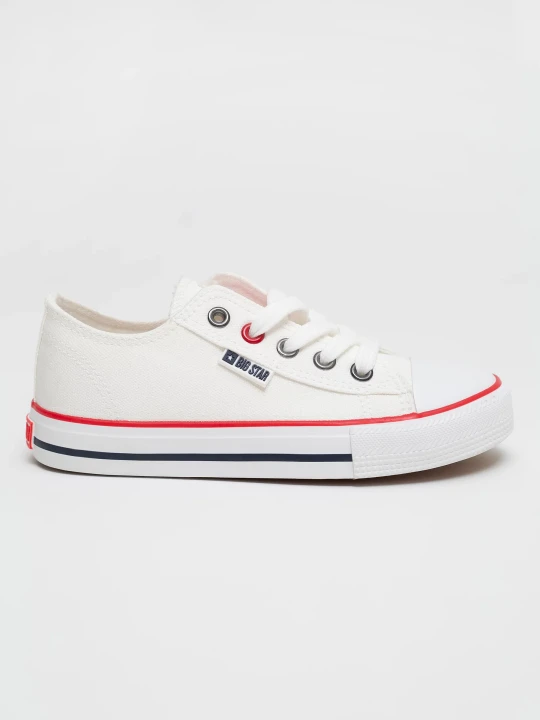Zdjęcie produktu trampki dziecięce niskie białe jj374400 101 Big Star