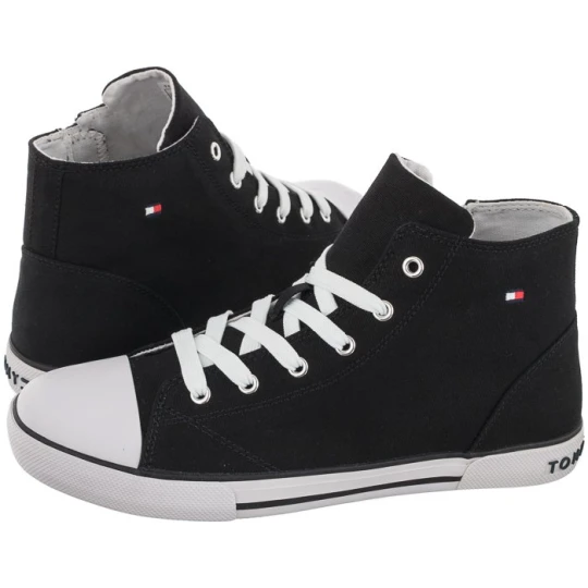 Zdjęcie produktu Trampki High Top Lace-Up Sneaker Black T3X4-32209-0890 999 (TH422-b) Tommy Hilfiger
