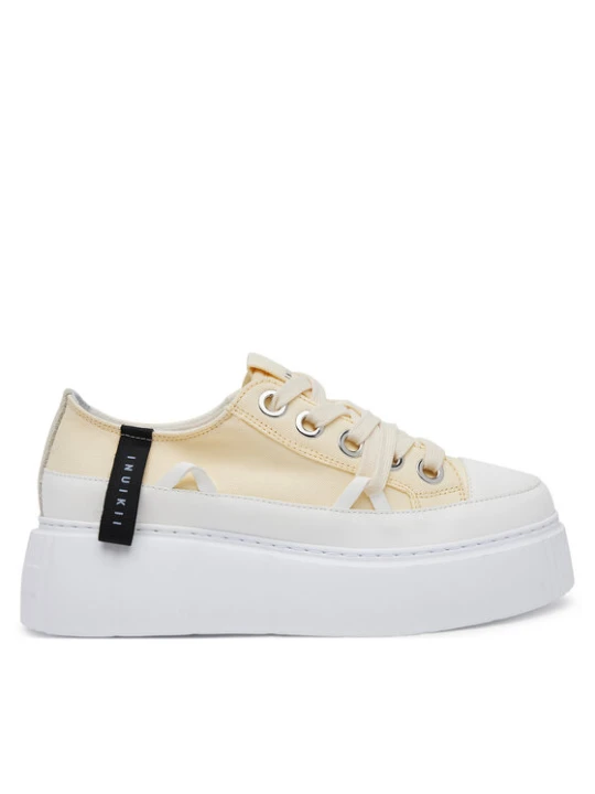 Zdjęcie produktu Trampki Inuikii Matilda Canvas Low 30102-025 Żółty