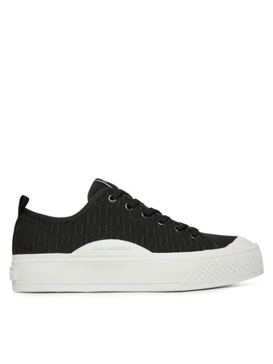 Zdjęcie produktu Trampki KARL LAGERFELD Kampus Max V KL50516 Czarny