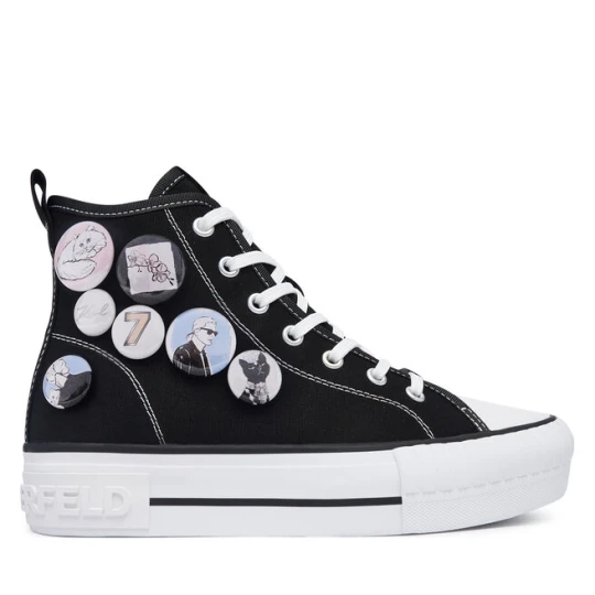 Zdjęcie produktu Trampki KARL LAGERFELD KL60459 Czarny