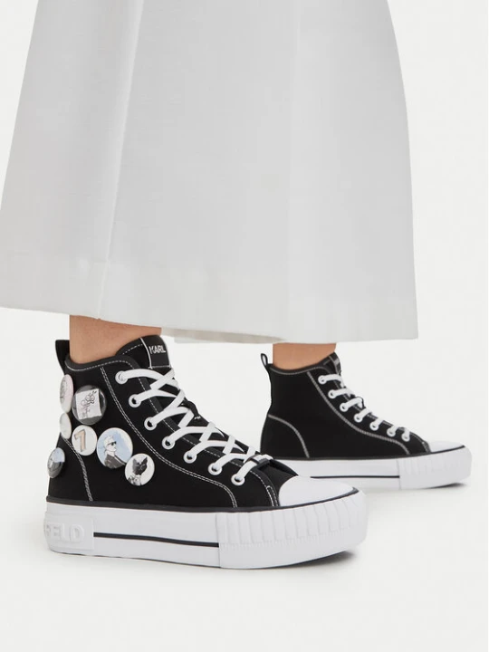 Zdjęcie produktu Trampki KARL LAGERFELD KL60459 Czarny