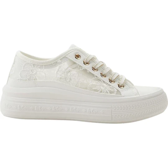 Zdjęcie produktu Trampki koronkowe LCW-26-44-44L Lee Cooper Biały