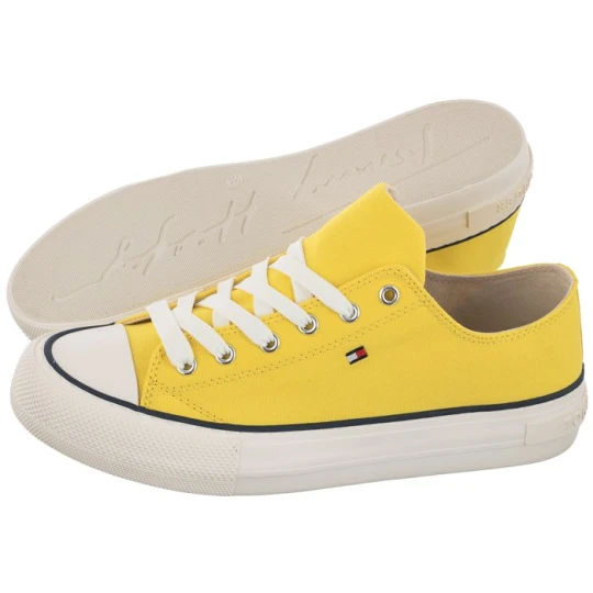 Zdjęcie produktu Trampki Low Cut Lace-Up Sneaker Yellow T3A4-32118-0890 200 (TH414-a) Tommy Hilfiger