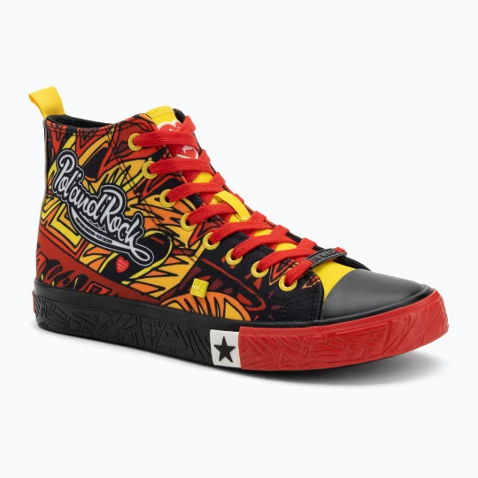 Zdjęcie produktu Trampki męskie BIG STAR SS174501 black / red / yellow