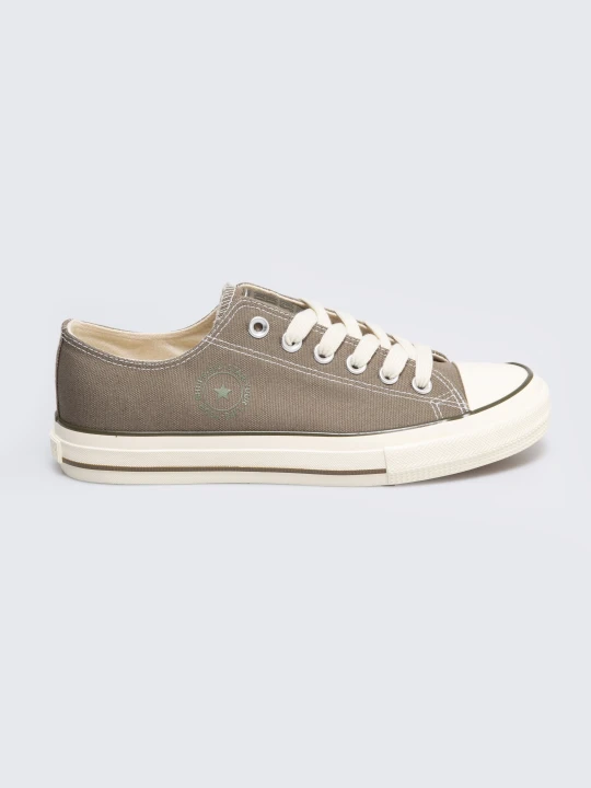 Zdjęcie produktu trampki męskie niskie khaki rr174617 303 Big Star ZIELONY