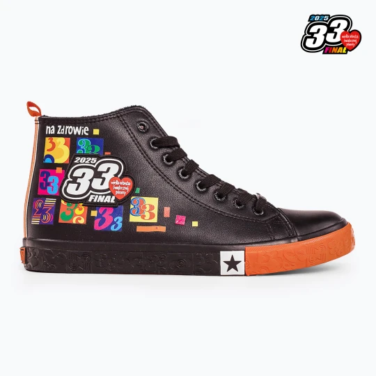Zdjęcie produktu Trampki męskie oficjalne WOŚP BIG STAR RR174651 czarny