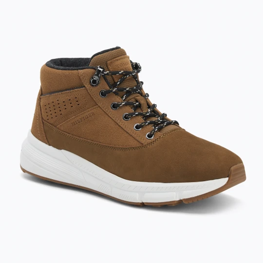 Zdjęcie produktu Trampki męskie Tommy Hilfiger W Nbk Sde Hybrid BDS desert khaki Zielony